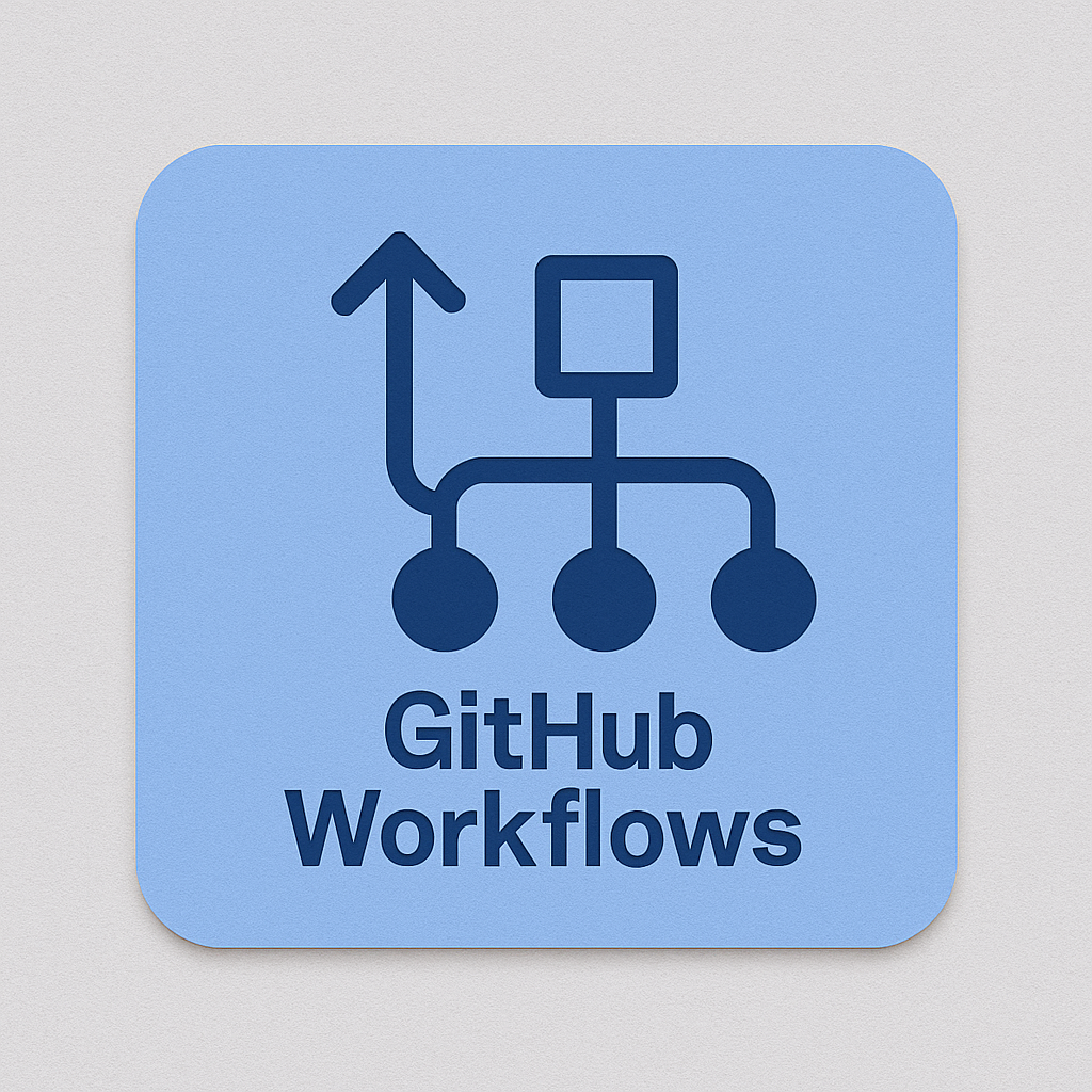 Github workflows logo